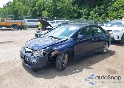 2008 Honda Civic Lx from USA, damaged, VIN 1HGFA16538L061922